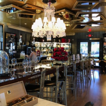 The fancy JCB Tasting Salon in Yountville is owned by Frenchman Jean-Charles Boisset.