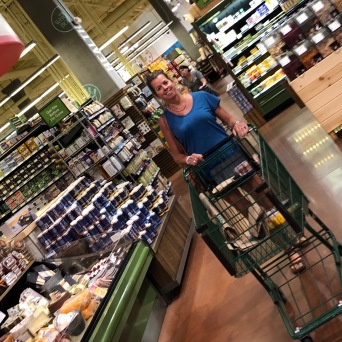 Jenny was in her happy place visiting Salt Lake City's Whole Foods.
